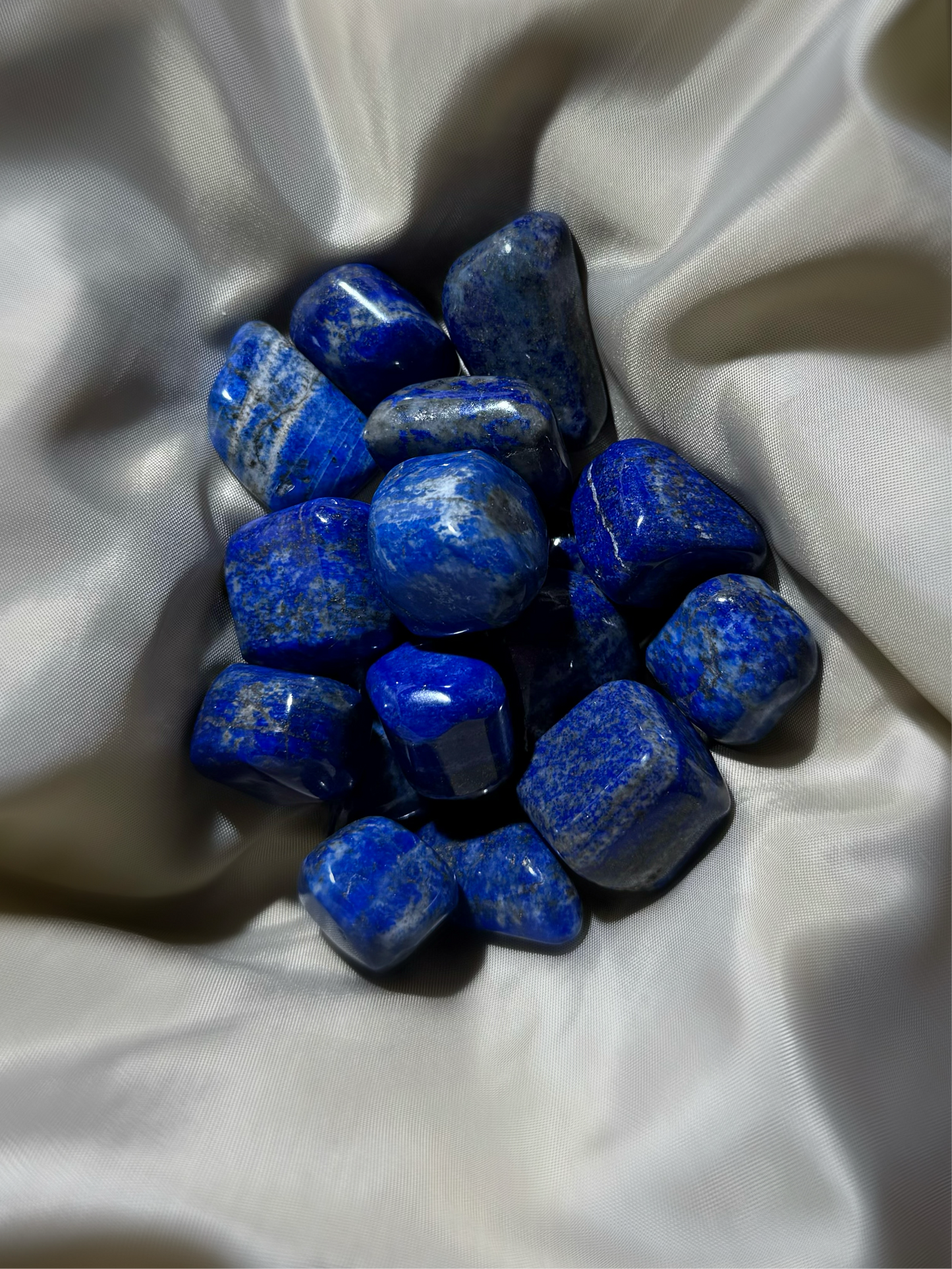 Lapislazuli Trommelstein